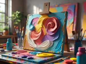 آموزش خمیر پاپیه ماشه در میکس مدیا