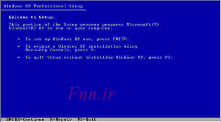 آموزش-تصویری-نصب-ویندوزXP