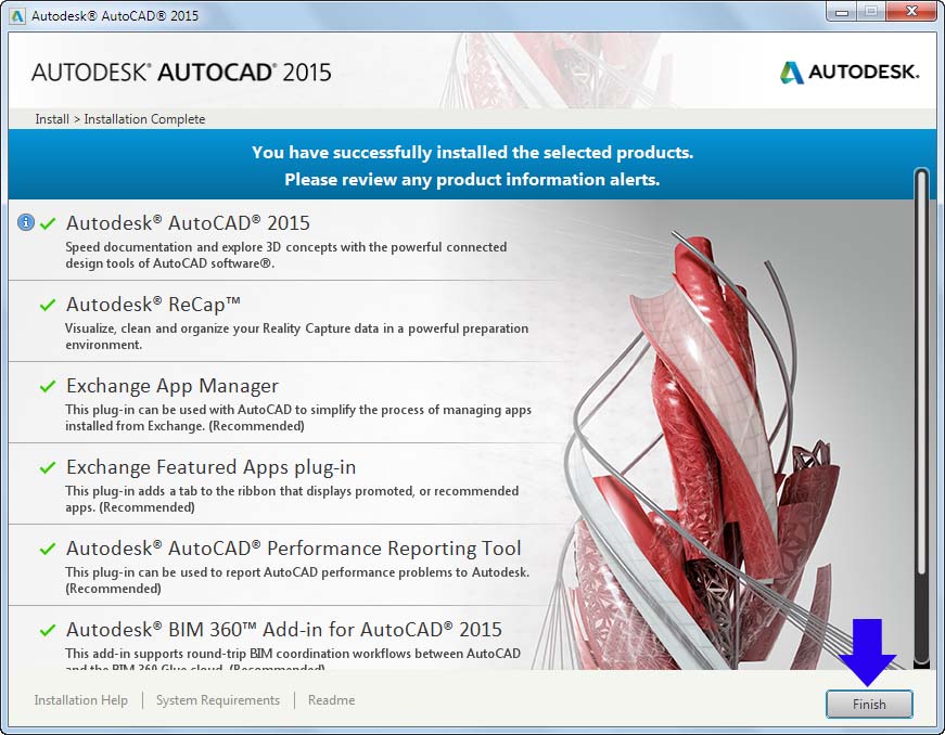 آموزش نصب نرم افزار AutoCAD