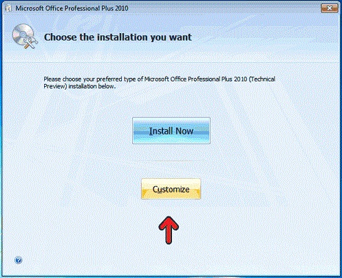 روش نصب Office 2010 03