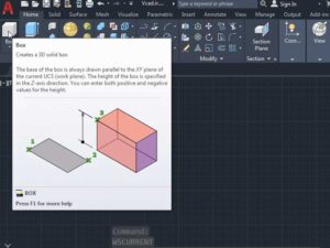 آموزش طراحی نقشه 3D در AutoCAD