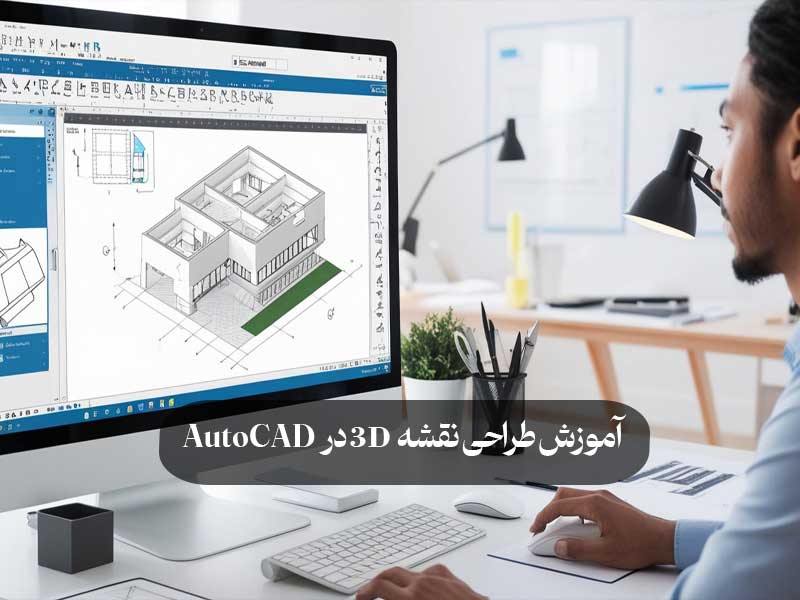 آموزش طراحی نقشه 3D در AutoCAD