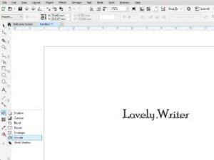 آموزش استفاده از افکت‌ سه‌ بعدی در CorelDRAW
