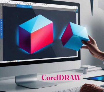 آموزش استفاده از افکت‌ سه‌ بعدی در CorelDRAW