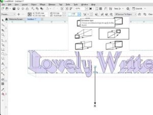 آموزش استفاده از افکت‌ سه‌ بعدی در CorelDRAW