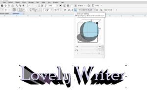 آموزش استفاده از افکت‌ سه‌ بعدی در CorelDRAW