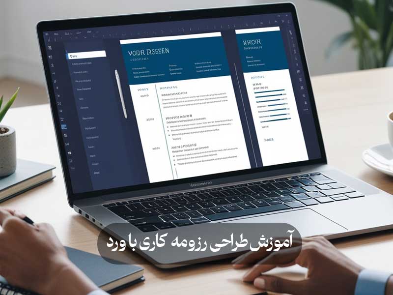 آموزش طراحی رزومه کاری با ورد