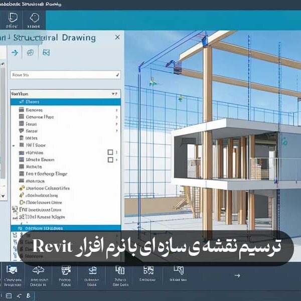 ترسیم نقشه‌ ی سازه‌ ای با نرم‌ افزار Revit