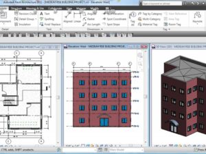 ترسیم نقشه‌ ی سازه‌ ای با نرم‌ افزار Revit
