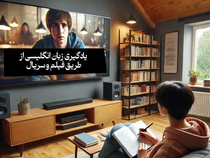یادگیری زبان انگلیسی از طریق فیلم و سریال