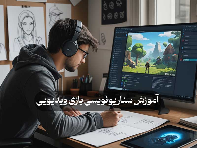 آموزش سناریو نویسی بازی‌ ویدیویی