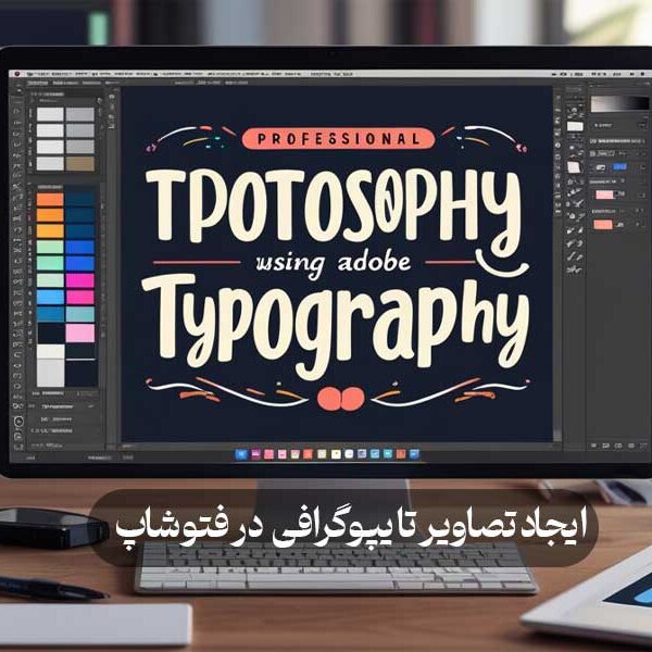 ایجاد تصاویر تایپوگرافی در فتوشاپ