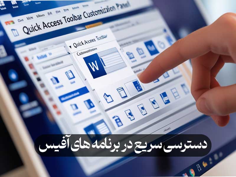 دسترسی سریع در برنامه‌ های آفیس