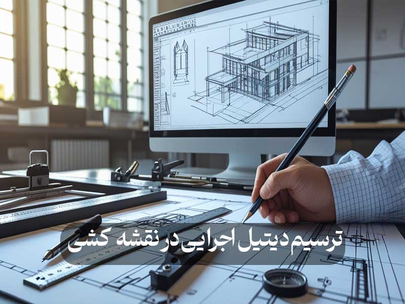 ترسیم دیتیل‌ اجرایی در نقشه‌ کشی