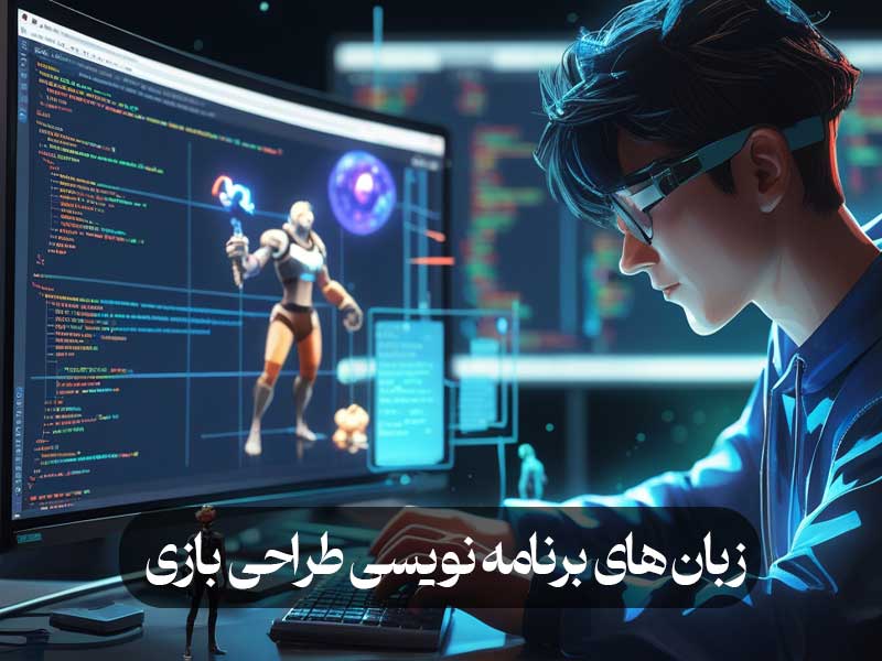 زبان های برنامه نویسی طراحی بازی