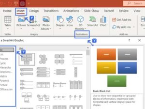 آموزش استفاده از SmartArt در پاورپوینت