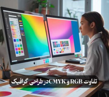 تفاوت RGB و CMYK در طراحی گرافیک