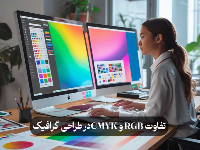 تفاوت RGB و CMYK در طراحی گرافیک