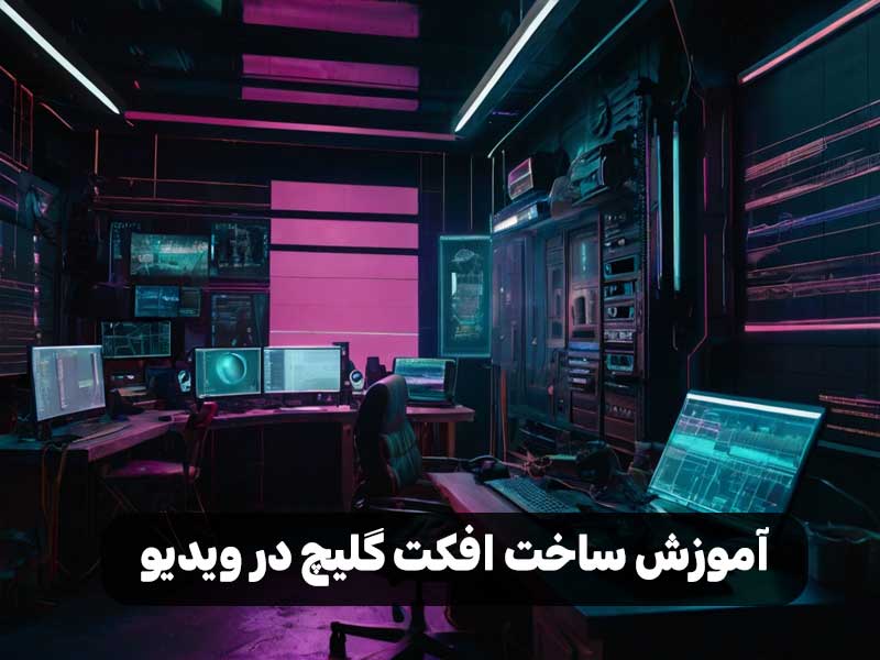 آموزش ساخت افکت گلیچ در ویدیو