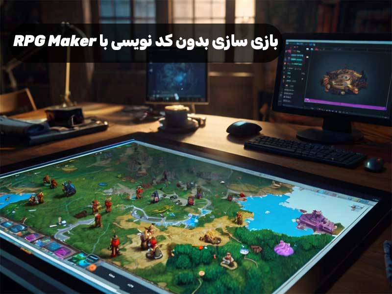 بازی سازی بدون کد نویسی با RPG Maker