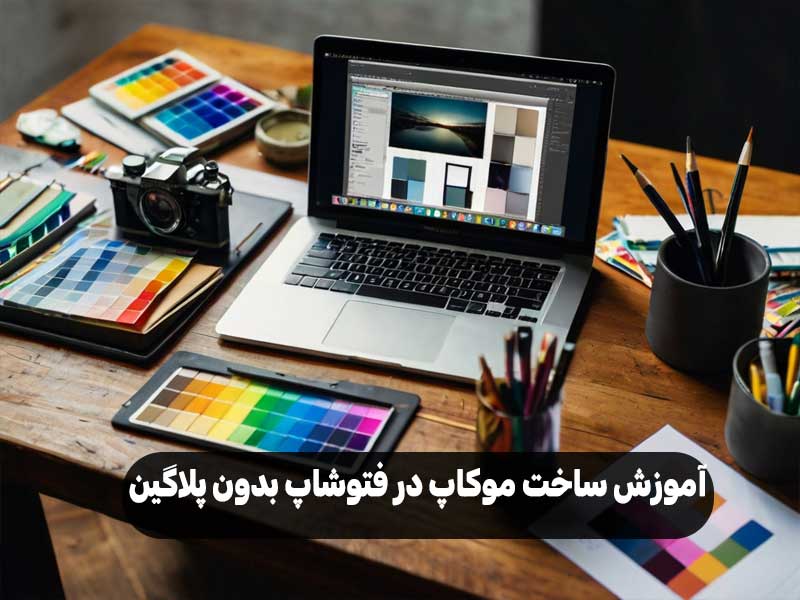 آموزش ساخت موکاپ در فتوشاپ بدون پلاگین