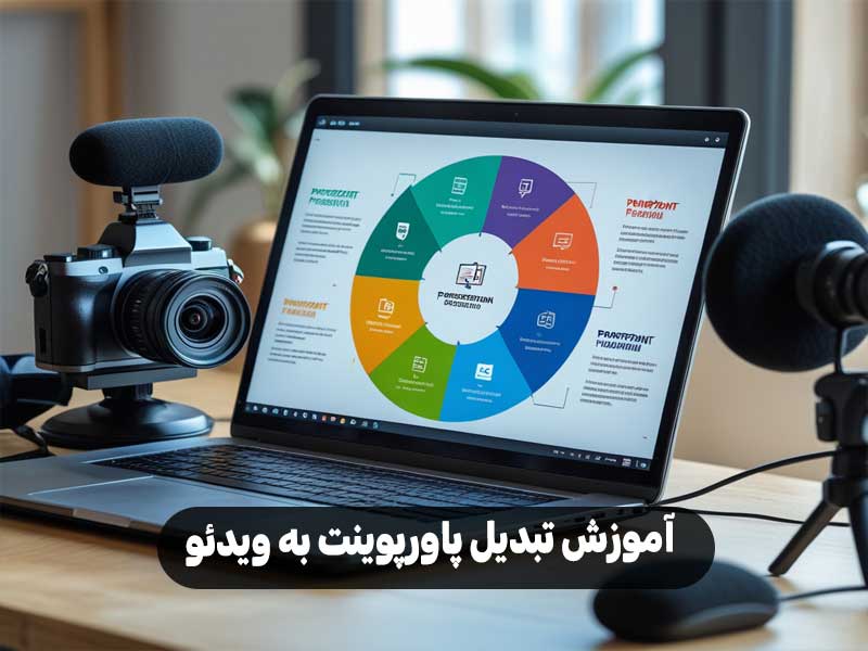 آموزش تبدیل پاورپوینت به ویدئو