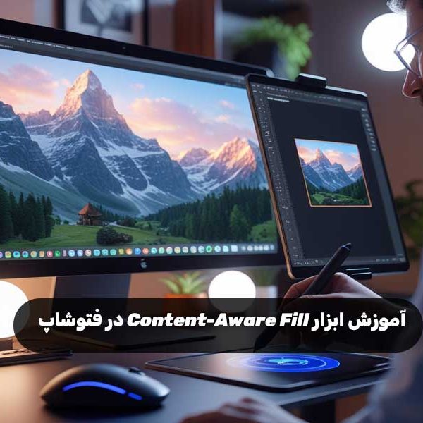 آموزش ابزار Content-Aware Fill در فتوشاپ