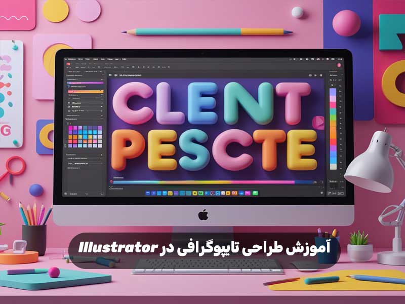 آموزش طراحی تایپوگرافی در Illustrator