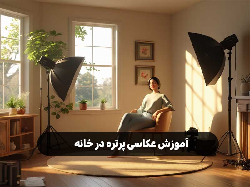 آموزش عکاسی پرتره در خانه