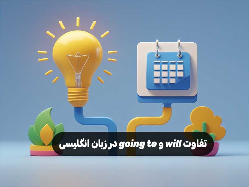 تفاوت will و going to در زبان انگلیسی