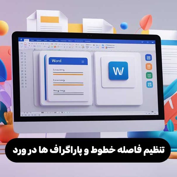 تنظیم فاصله خطوط و پاراگراف ها در ورد