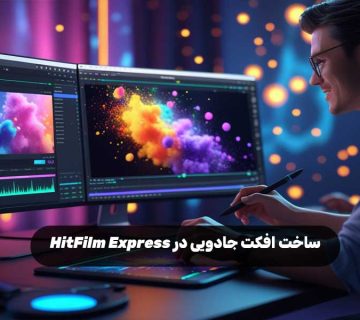 ساخت افکت جادویی در HitFilm Express