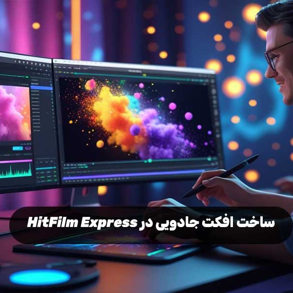 ساخت افکت جادویی در HitFilm Express