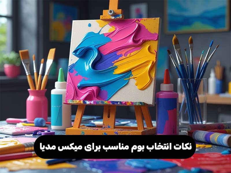 نکات انتخاب بوم مناسب برای میکس مدیا