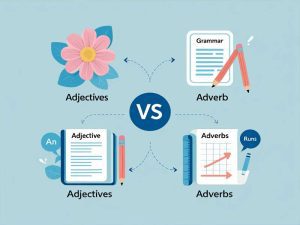 آموزش گرامر صفات و قید در زبان انگلیسی